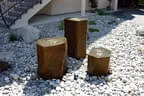 dekorative Wasserstelen
